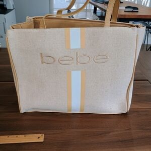 BEBE Large Tote Bag